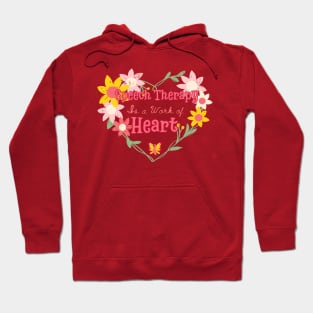 Speech Therapist, slp, speech language pathologist, heart, valentine, SLPA, Speech Path, speech therapy gift shirt Hoodie